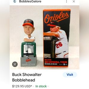 Buck Showalter Bobblehead